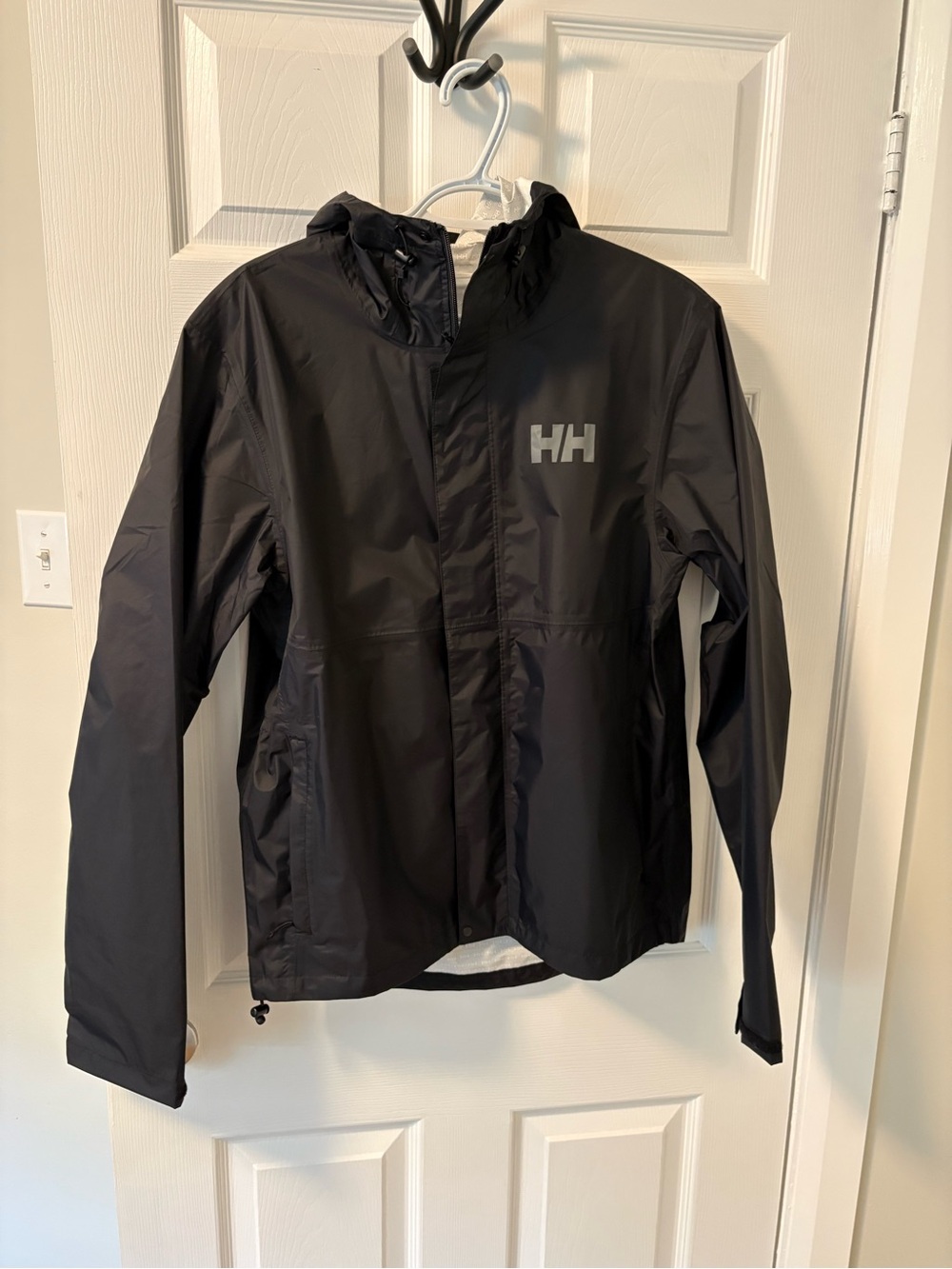 Helly Hansen Black Loke 2.0 Hooded Jacket - Medium